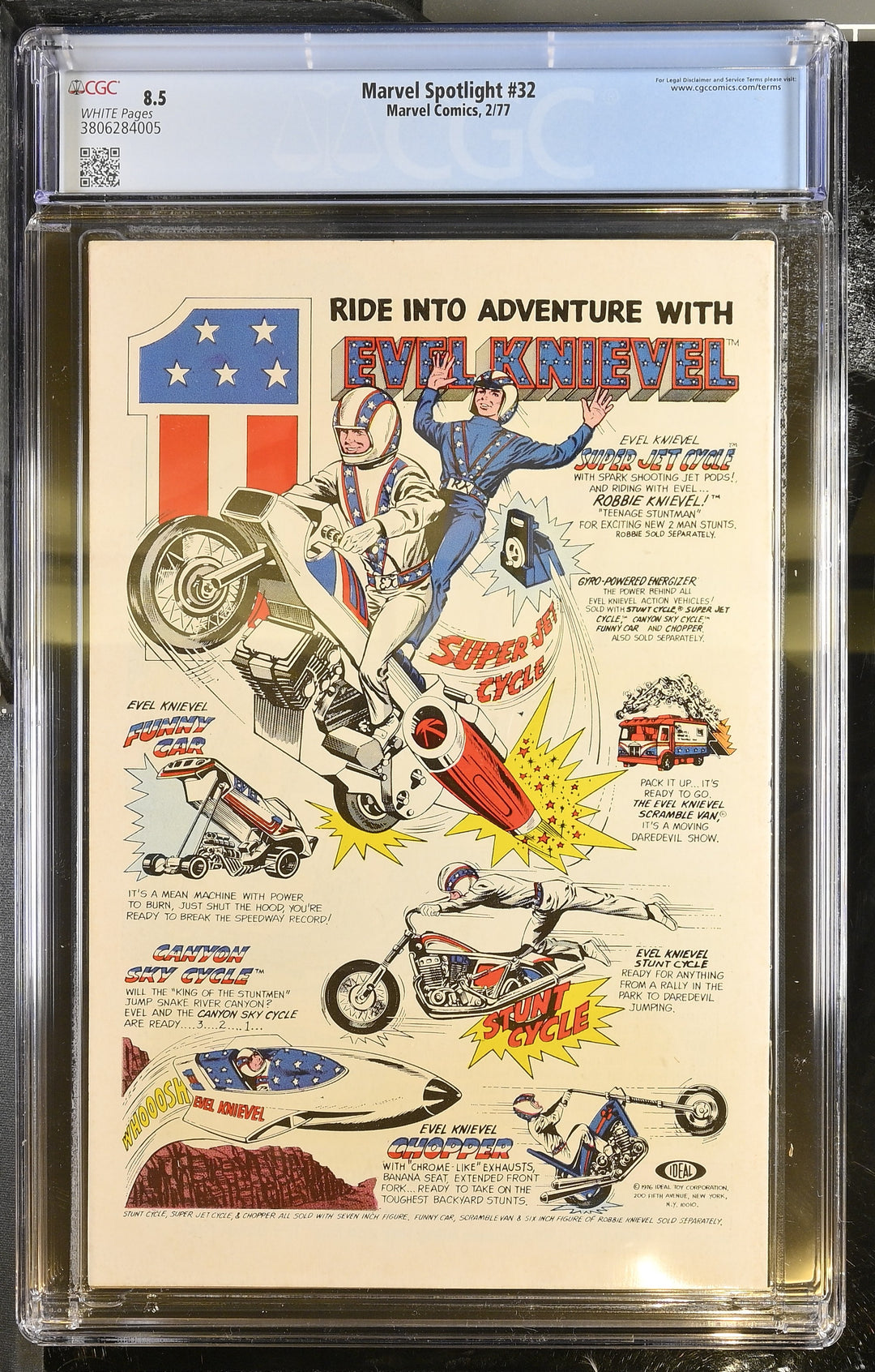 Marvel Spotlight #32 CGC 8.5