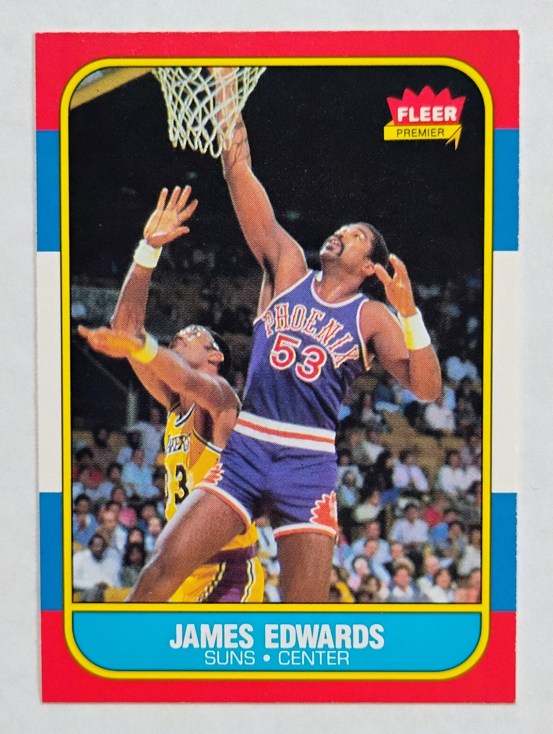 1986-87 Fleer Basketball James Edwards #29