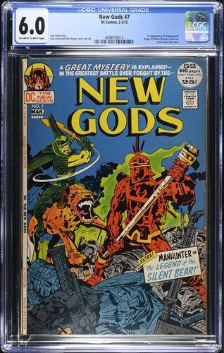 New Gods #7 CGC 6.0
