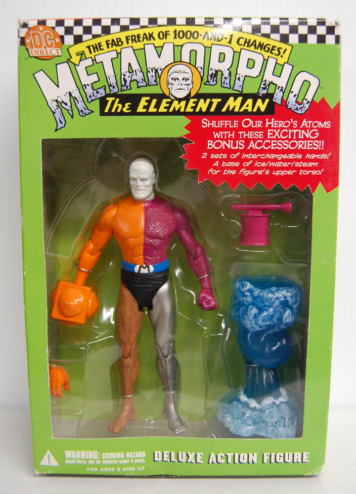 Metamorpho The Element Man 6" Deluxe Action Figure 2003 DC Direct