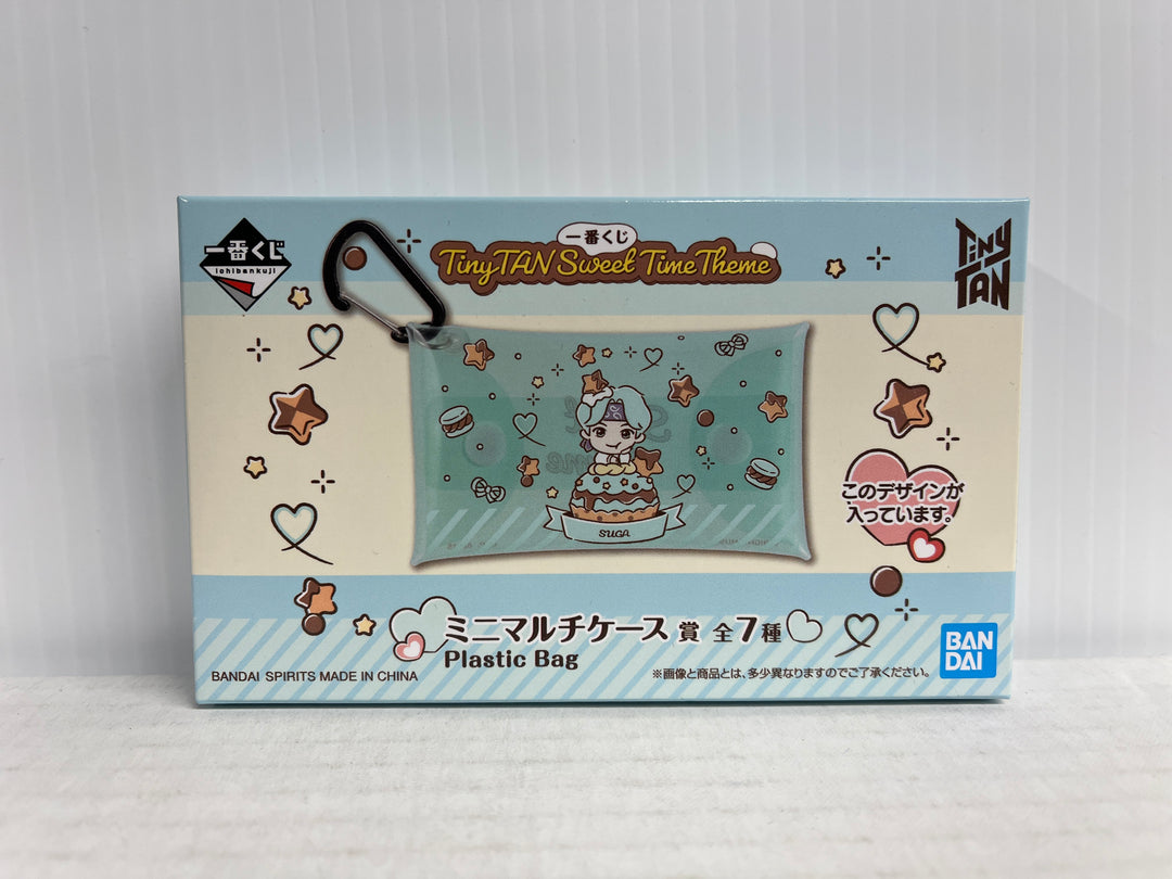 BTS TinyTan Ichiban Kuji Keyring Plastic Pouch Suga