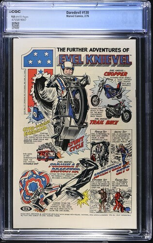 Daredevil #130 CGC 9.8