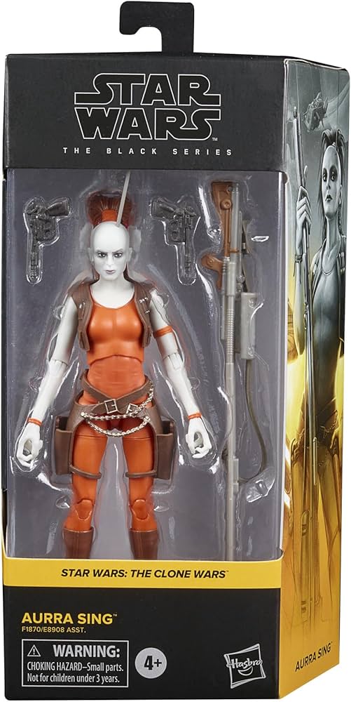Star Wars: The Black Series - Aurra Sing (the Clone Wars) 6-Inch Action Figure