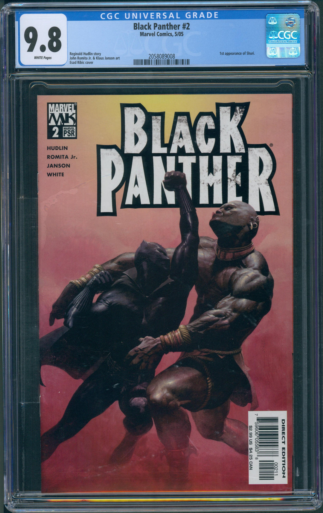 Black Panther #2 CGC 9.8
