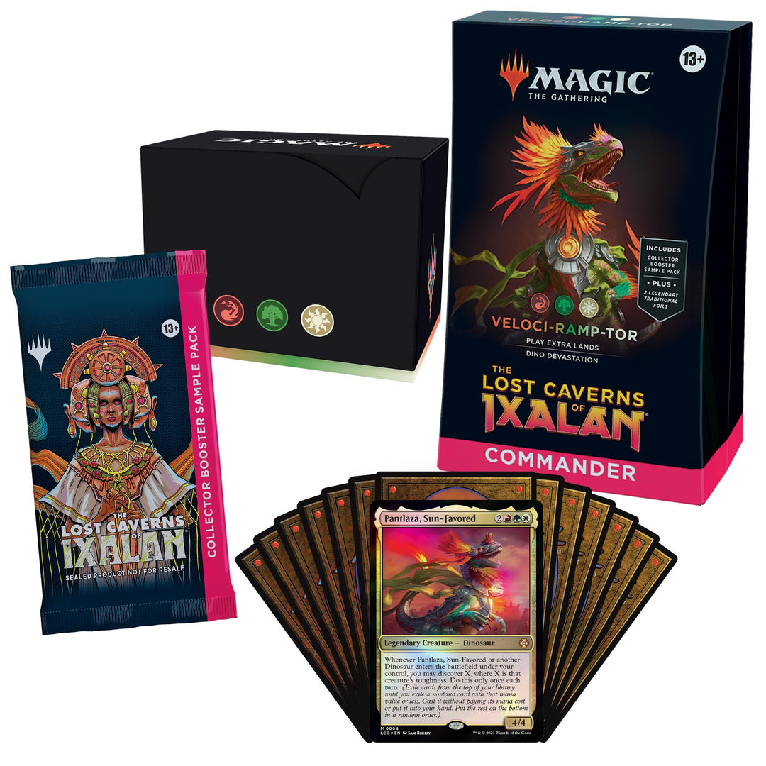 Magic: The Gathering - Lost Caverns of Ixalan Commander Deck - Veloci-Ramp-Tor