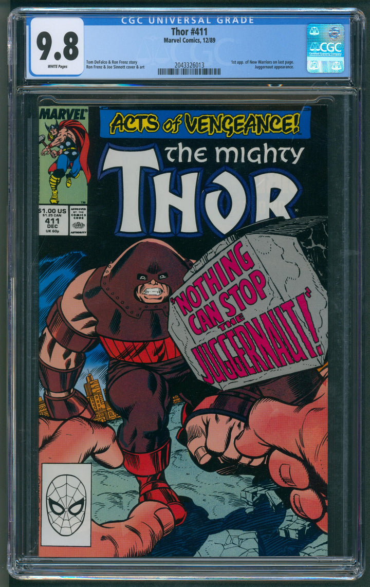 Thor #411 CGC 9.8