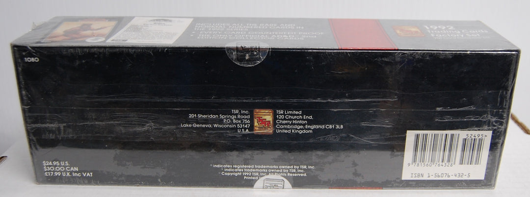 1992 Advanced Dungeons & Dragons 2nd Factory Set 750 Cards TSR