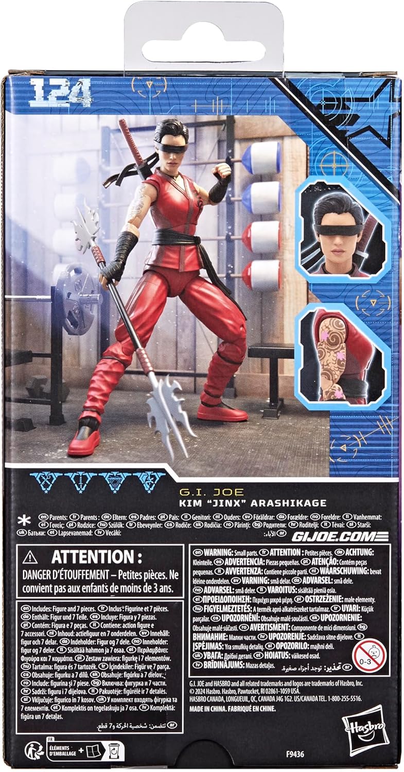 G.I. Joe Classified Series Jinx Arashikage Action Figure