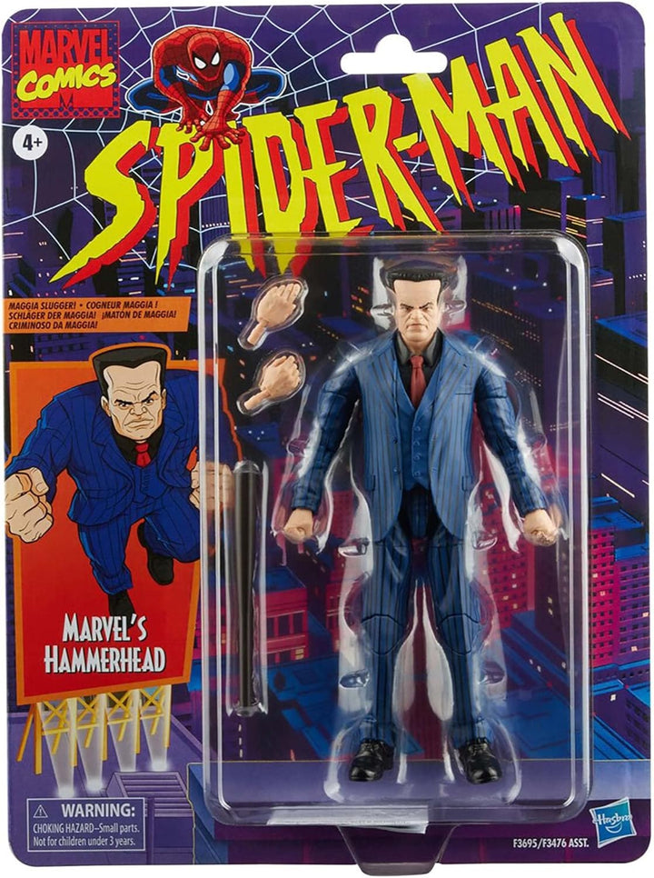 Marvel Legends Spider-Man Retro 6-Inch Hammerhead Action Figure
