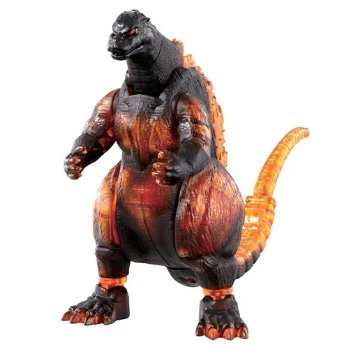 Godzilla Transforming Egg Burning Godzilla Action Figure