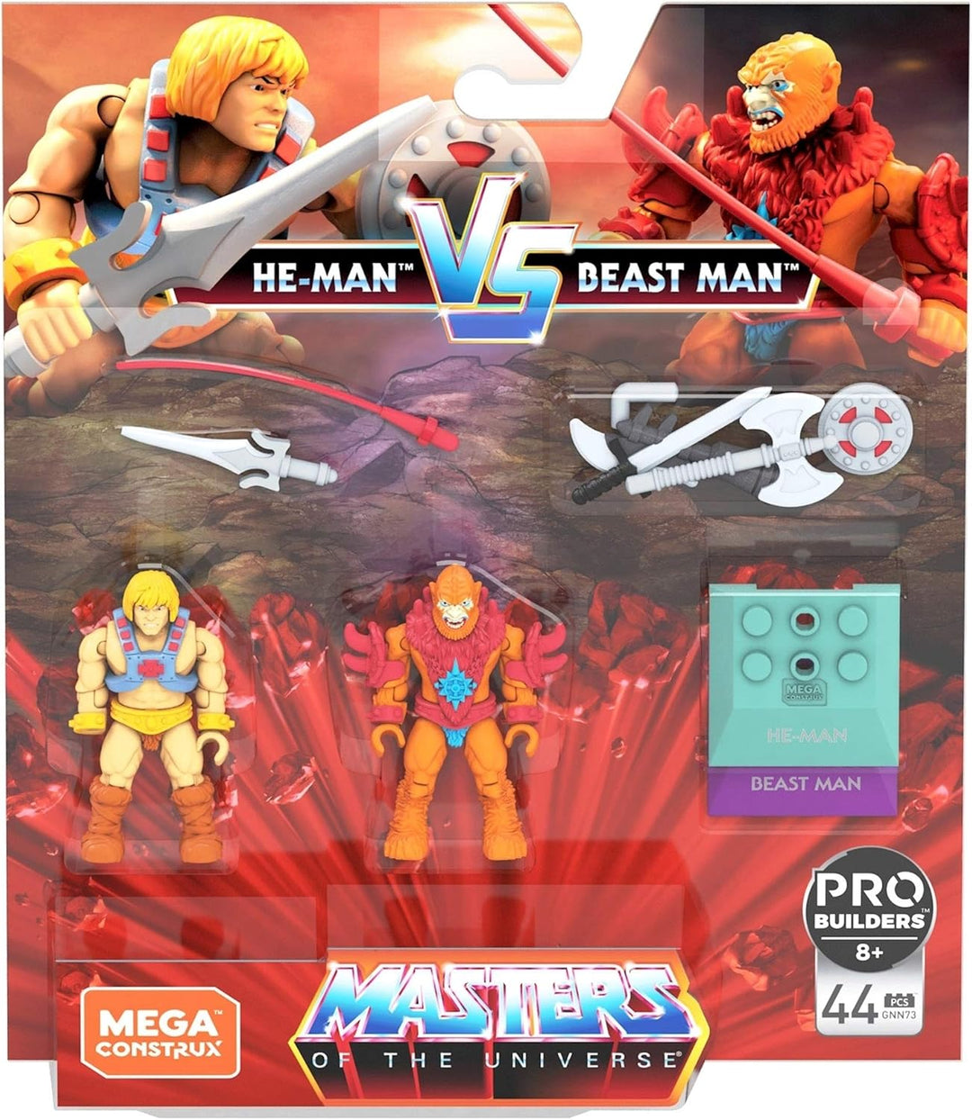 Masters of the Universe He-Man VS Beast Man