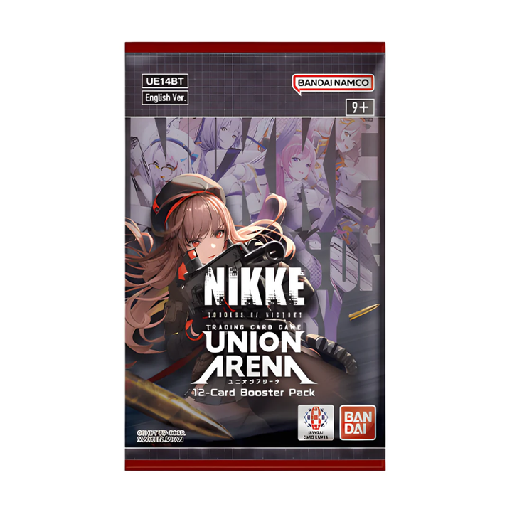 Union Arena TCG: [UE14BT] Goddess of Victory: Nikke - Booster Box (16Ct) Street Date 11.28.25