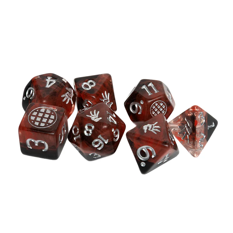 Sirius Dice: 7 Ct Stranger Things Adventure Dice - Eleven