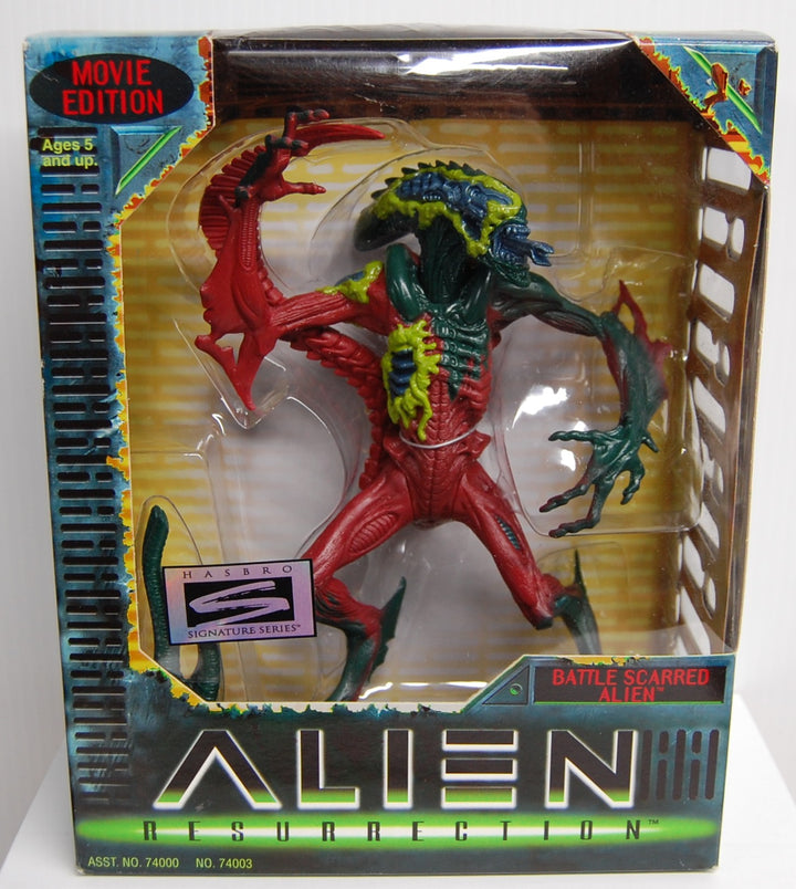 Alien Resurrection Movie Edition - Battle Scarred Alien Figure 1997 Kenner