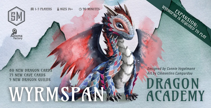 Wyrmspan: Dragon Academy Expansion (Wingspan)