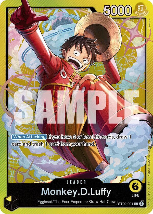 One Piece TCG: [ST-29] Yellow - Egghead Starter Deck
