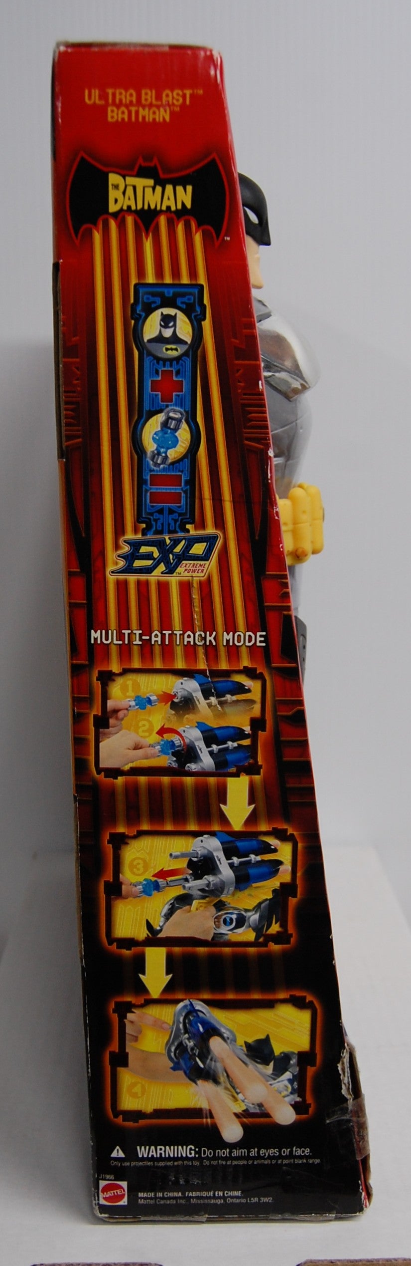 The Batman Animated EXP - Batman Ultra Blast 15” Figure 2006 Mattel DC