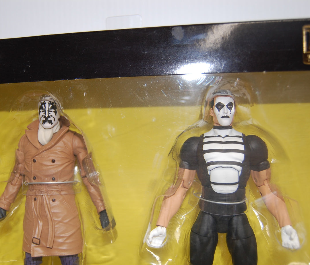 Doomsday Clock - Rorschach & Mime 2-Pack Figures - 2018 DC Collectibles
