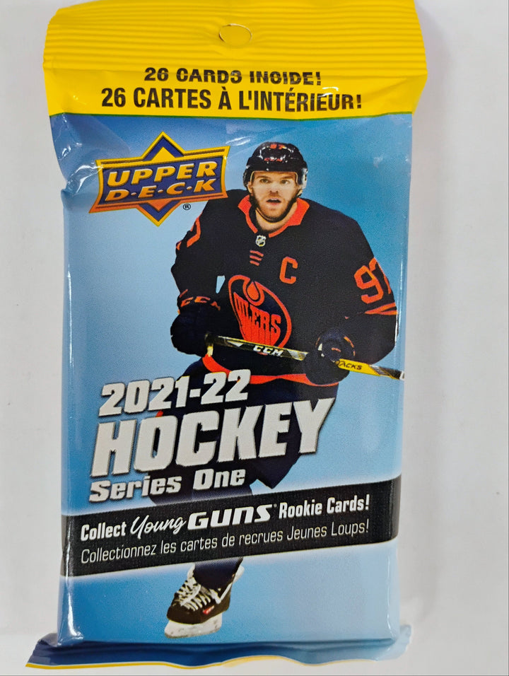 2021-22 Upper Deck Hockey Series 1 Fat Pack