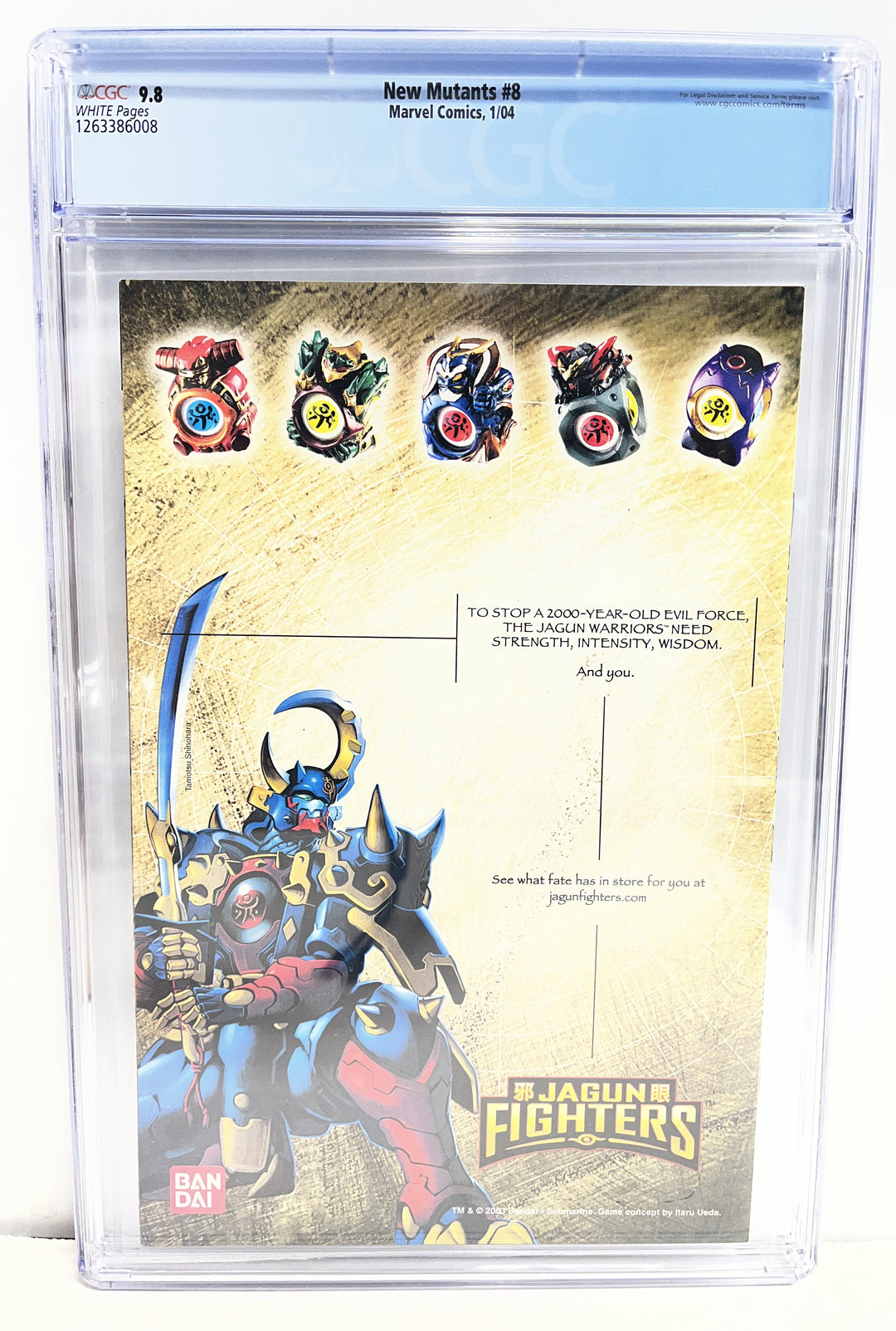 New Mutants #8 CGC 9.8