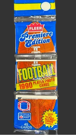 1990 Fleer Football Rack Pack