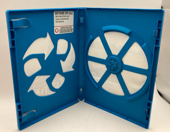 Legend of Zelda - Breath of the Wild - Nintendo Wii U Game - TESTED & WORKING