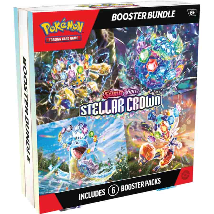 Pokémon TCG: Scarlet & Violet 07 - Stellar Crown  Booster Bundle