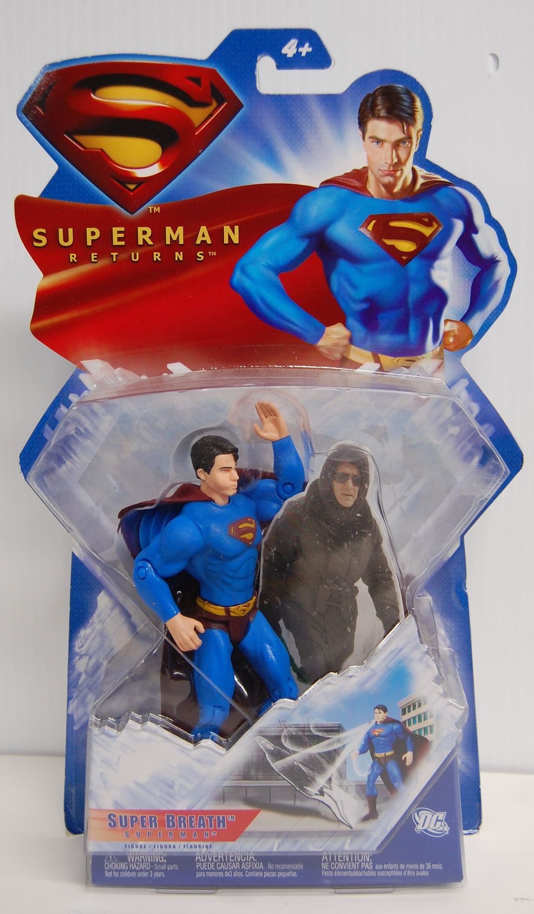 Superman Returns - Super Breath Superman Figure 2006