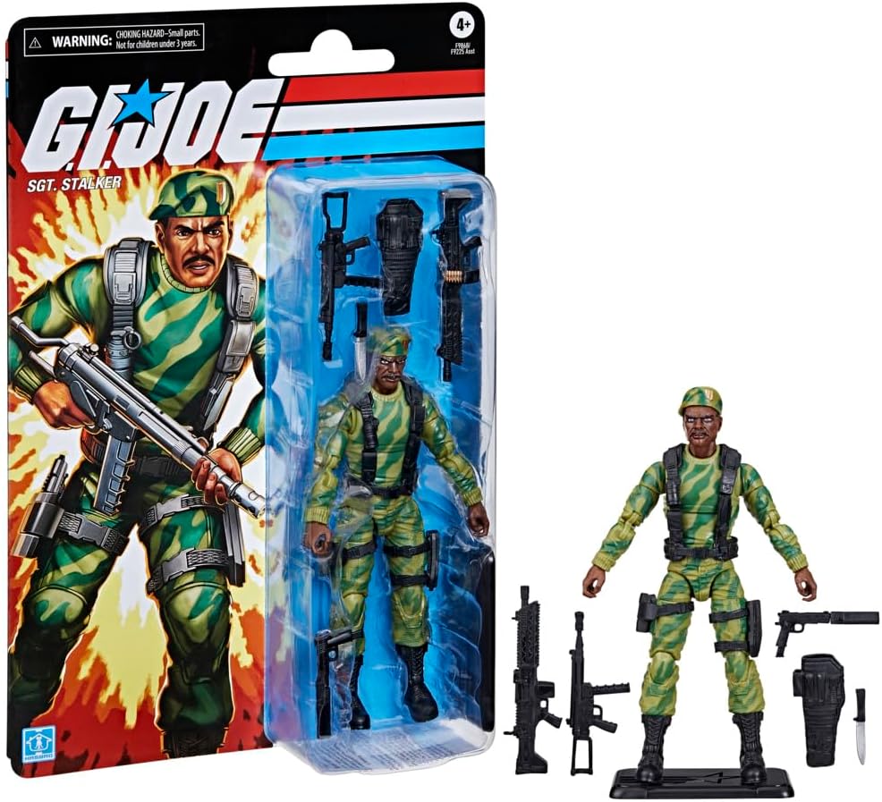Gi Joe Classified Series 6in Retro Sgt Stalker Action Figure