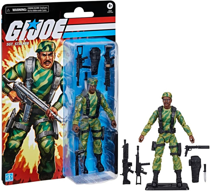 Gi Joe Classified Series 6in Retro Sgt Stalker Action Figure