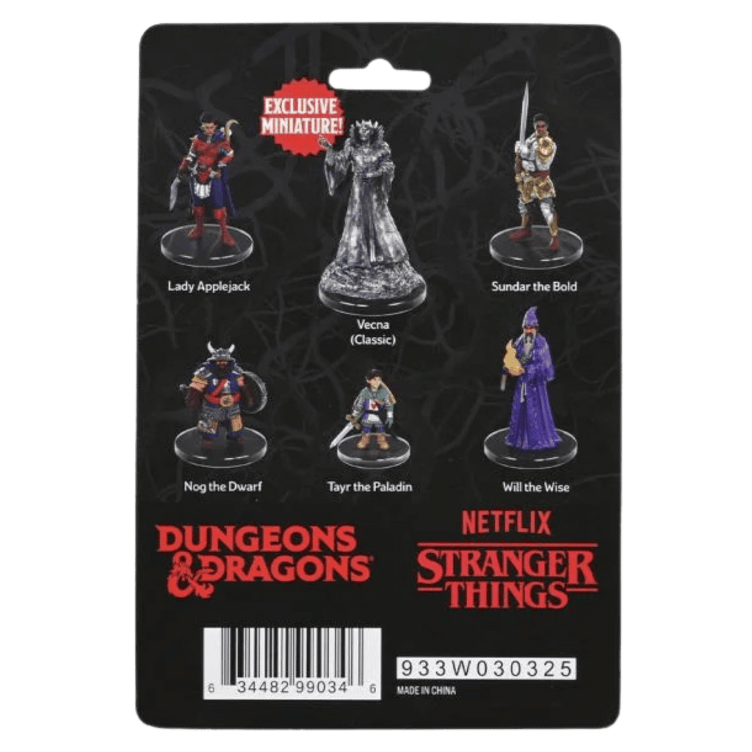 D&D: Stranger Things: Pre-painted Miniatures - Heroes of Hellfire