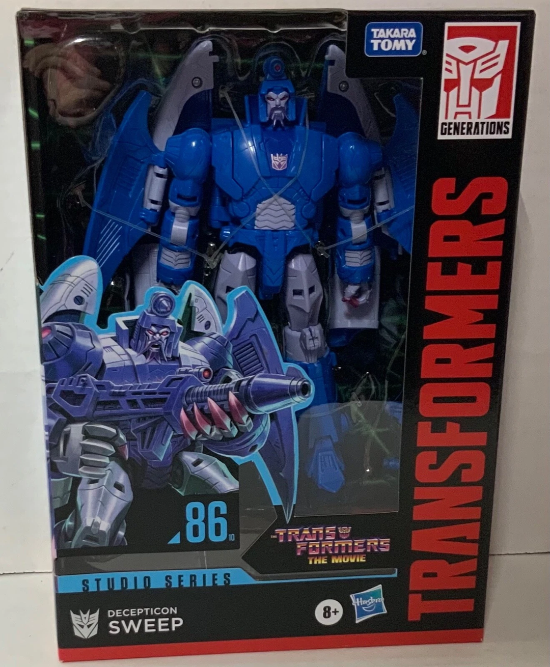 Transformers the Movie - Decepticon Sweep Voyager Class Action Figure