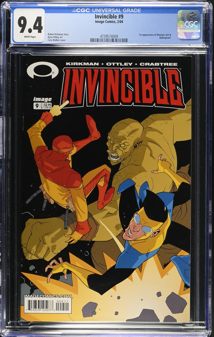 Invincible #9 CGC 9.4