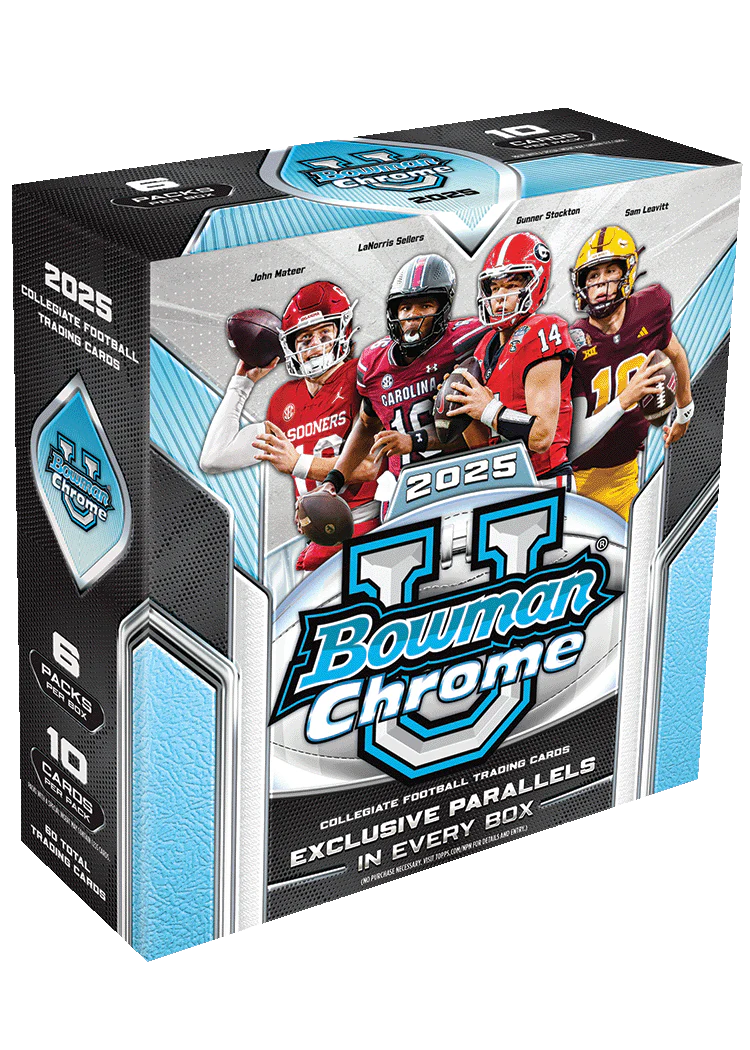 2025 Bowman University Chrome Football Mega Box