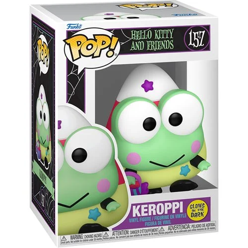 Funko Pop! Hello Kitty #157 - Keroppi Spooky Glow-in-the-Dark