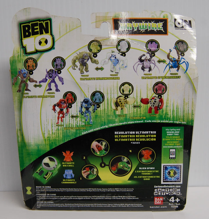 Ben 10 Ultimate Swampfire (Haywire) 4" Figure 2011 Bandai