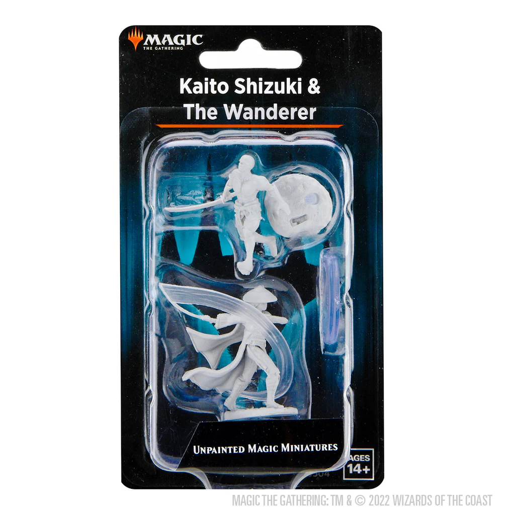 MTG Miniatures - Kaito Shizuki & The Wanderer