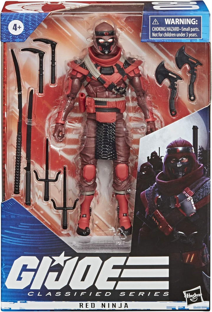 G.I. Joe Classified Series 6-Inch Red Ninja Action Figure 08