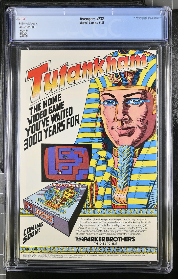 Avengers #232 CGC 9.8