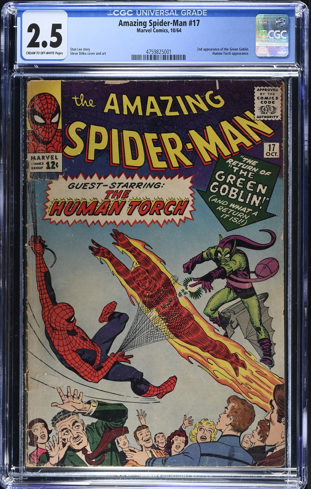 Amazing Spider-Man #17 CGC 2.5