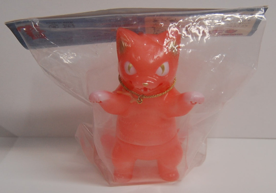 Konatsuya Negora Cat (Coral) Sofubi Vinyl Figure Japan