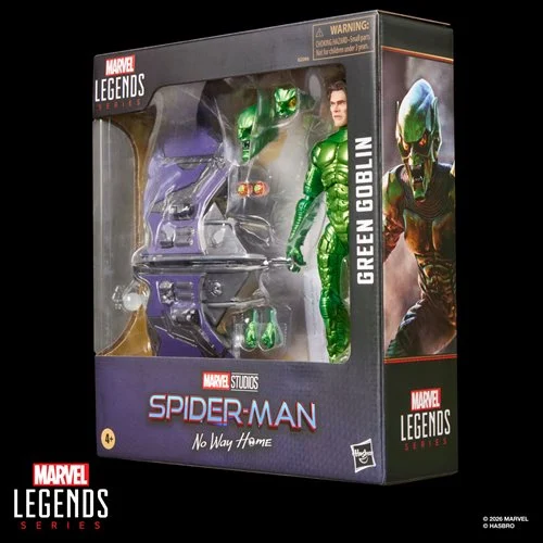 Spider-Man: No Way Home Marvel Legends Series Green Goblin Deluxe 6-Inch Action Figure