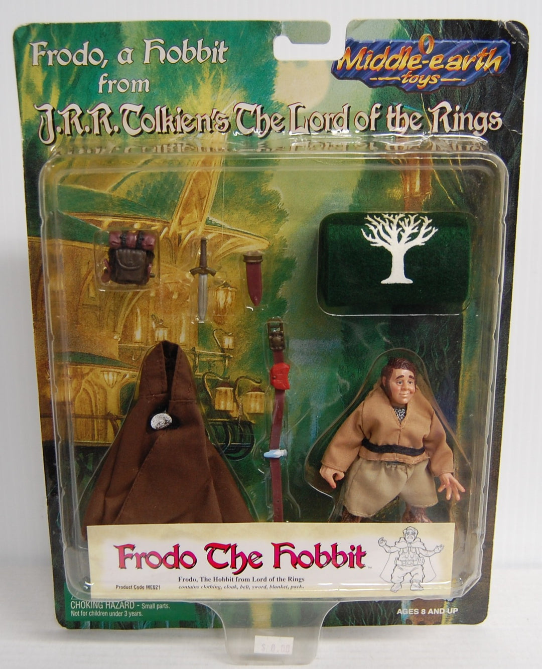 Toy Vault 1998 Middle Earth Toys - Lord of the Rings - Frodo the Hobbit Figure
