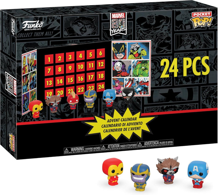 Marvel 80th Anniversary Pocket Pop! Advent Calendar