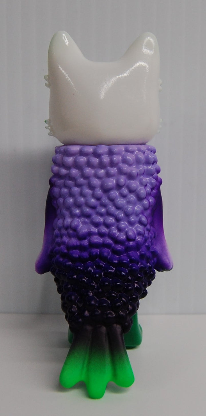 Yasu Ebineko Boss Fried Shrimp Cat (Purple, Green) Sofubi Vinyl Japan