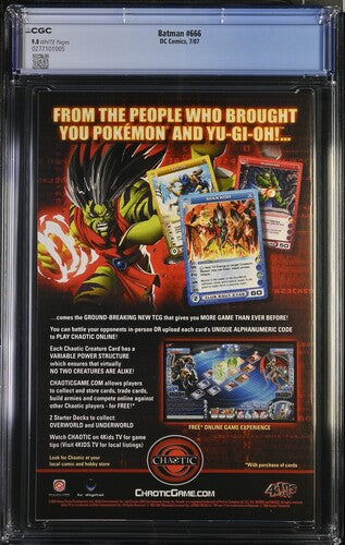 Batman #666 CGC 9.8