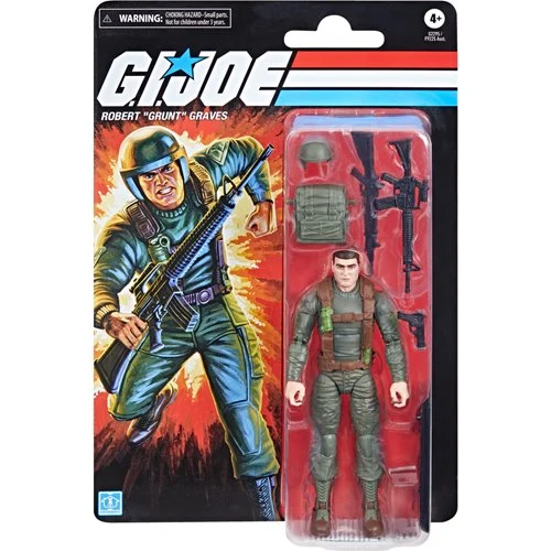 G.I. Joe Classified Series Retro Cardback Robert Grunt Graves 6-Inch Action Figure