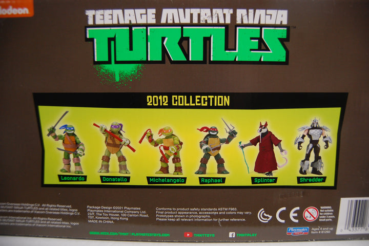 Teenage Mutant Ninja Turtles 2012 Collection Action Figure Set