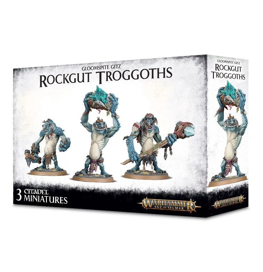 Warhammer Age of Sigmar - Gloomspite Gitz Rockgut Troggoths