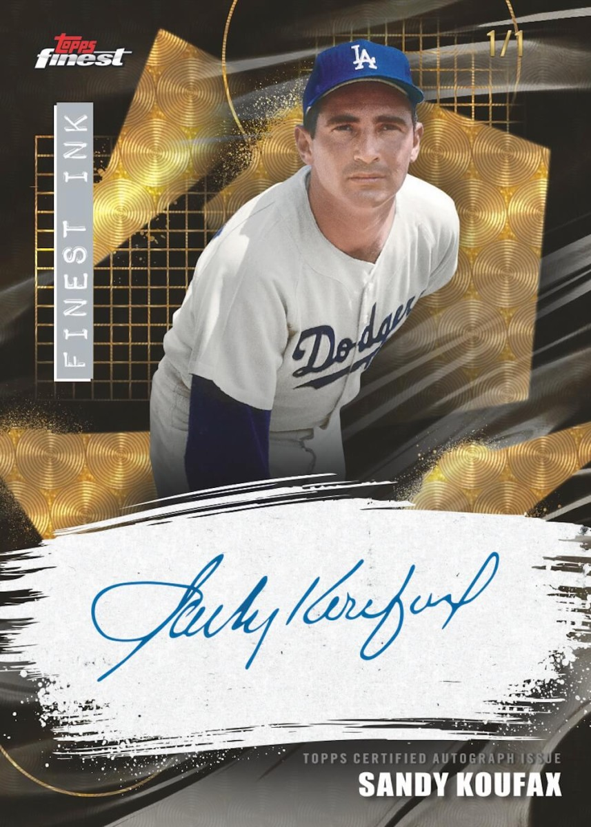 2026 Topps Finest Baseball First Day Issue Box